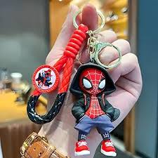 Spider-Man Rubber Keychain